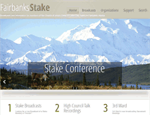 Tablet Screenshot of fairbanksstake.org